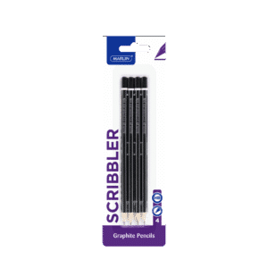Marlin Scribblers HB End Dipped Pencils 4’s