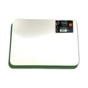 Croxley A4 Write and Wipe Chalk/Double Sided Whiteboard, White