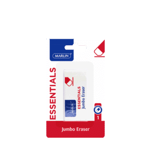 Marlin Jumbo Eraser 70x30x15mm  Blister Card