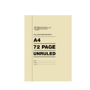 FS College Exercise Book Unruled -72 Pages