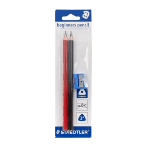 Staedtler Beginners Pencil with Sharpener –2 Pack