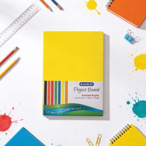 Marlin Project Board asst. colours A4-10 Pack