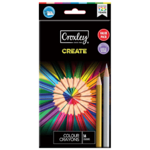 Croxley Create Wood-Free Crayons