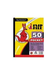 Flip File Kangaroo Display File A4 50 Pocket