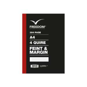 FS Full Margin A4 4-Quire- 384 Pages