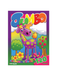 Jumbo Colouring Book -120 Pages
