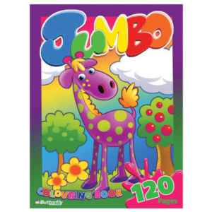 Jumbo Colouring Book -120 Pages