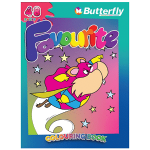 Butterfly Favourite 48 Pages Colouring Book