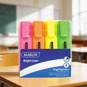 Marlin Highlighters -4 Pack