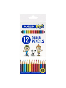 Marlin Coloured Pencils -12 Pack