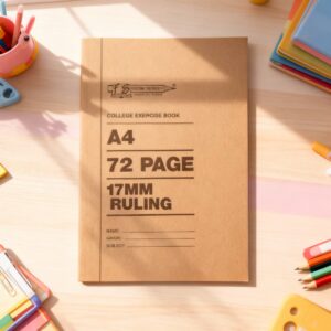 Book College A4 17MM Ruling