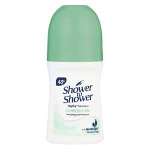 Shower to Shower Confident Me Roll-On Deodorant 50ml
