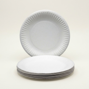 Plain Paper Plates 50 Pack – Disposable Plates for Parties & Everyday Use
