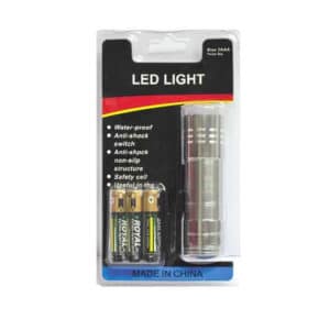 Torch Light with Batteries – 8.5cm
