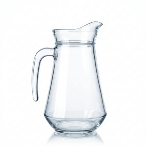 Glass Beverage Jug 1.3L – Ideal for Water, Juice & Cold Drinks, With Lid