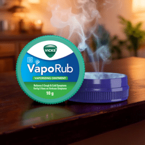 Vicks Vapor Rub 10g – Fast Relief for Cold & Congestion