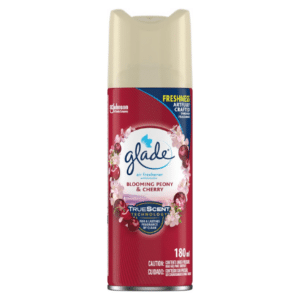 Glade Secrets Blooming Peony & Cherry Aerosol Air Freshener 180ml