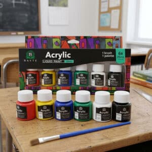 Acrylic Paint 6 Colours 25ML