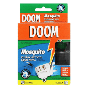 Doom Mosquito Plug-In Liquid Refill – Effective Continuous Mosquito Repellent