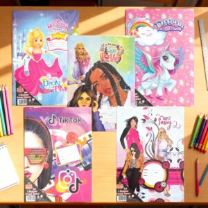 Precut A4 Book Covers–5 Pack