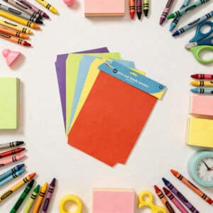A4 Precut Colour Kraft Book Covers A4-10 Pack