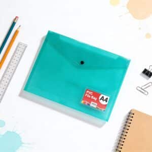 File Bag Folder A4–Assorted Plain Colours