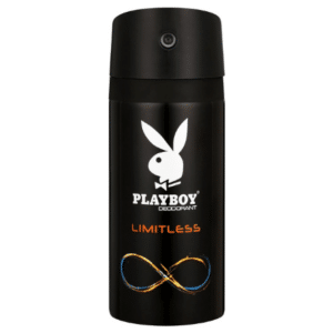 Playboy Limitless Aerosol Deodorant  Body Spray 150ml