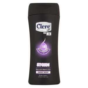 Clere Men Storm Body Lotion 400ml