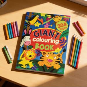 Giant Activity Colouring Book 304 Pages