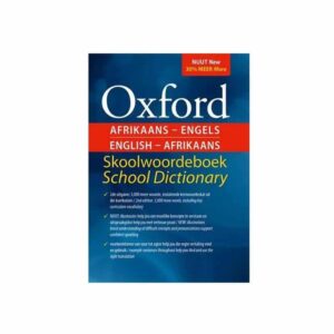 Oxford School Dictionary English and Afrikaans