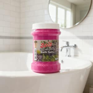 Sols Pink Bath Salts 350g