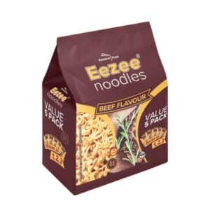 Eezee Noodles Beef Flavour Noodles 5 x 65g