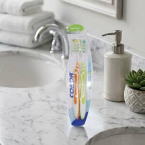 Adult Toothbrushes Twin Pack