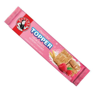 Toppers Raspberry Biscuits - 125g