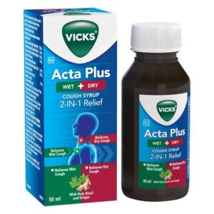Vicks Acta Plus Cough Syrup 50ml