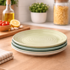 Hand-Painted Ceramic Dinner Plate