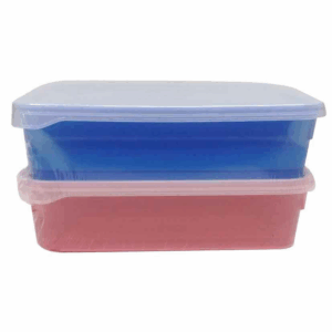 Rectangular Lunch Box Set 1200ml (2 Pack) – Large Food Storage Containers