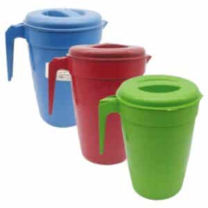 Plastic Jug with Lid 2L – Reusable Water & Juice Pitcher