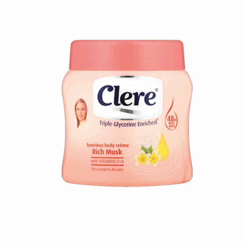 Clere Musk Body Cream 500ml