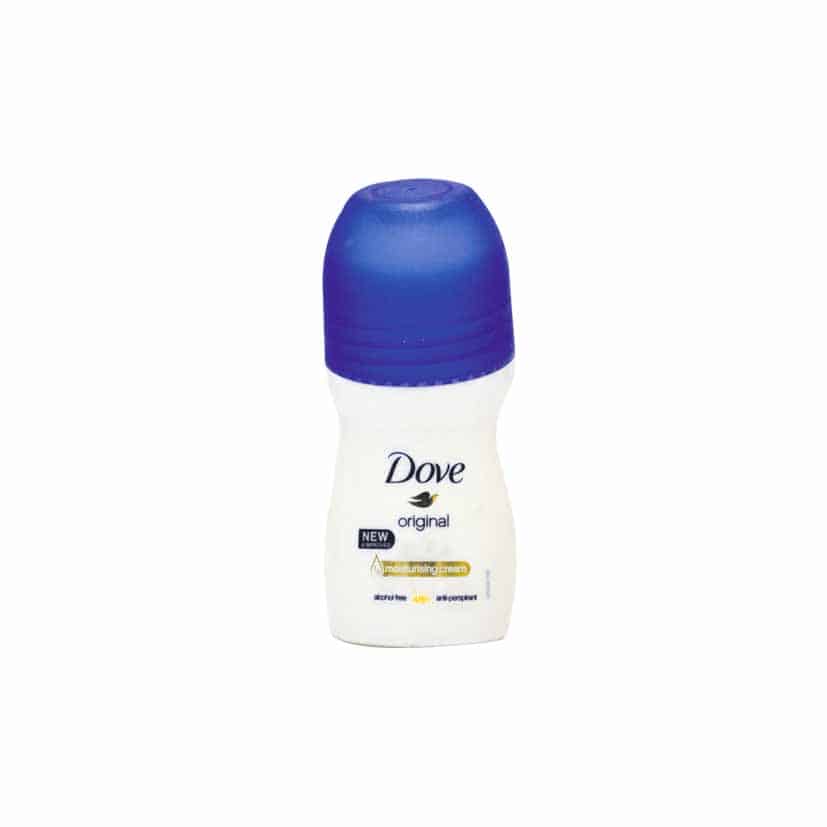 Dove Original Roll-On Deodorant 50ml – Gentle, Long-Lasting Antiperspirant for All-Day Freshness and Odour Protection