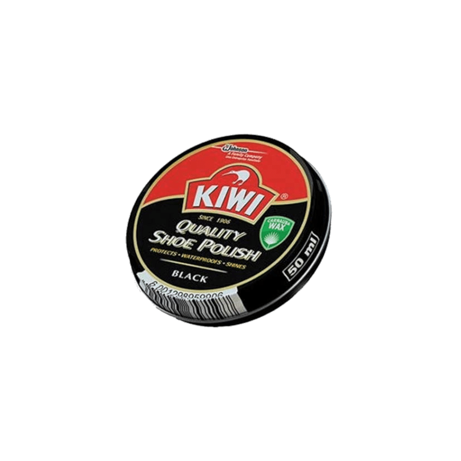 Kiwi Black Shoe Polish - 50ml