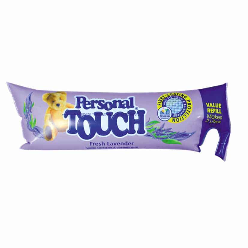 PERSONAL TOUCH FABRIC SOFTENER REFILL FRESH LAVENDER 500ML