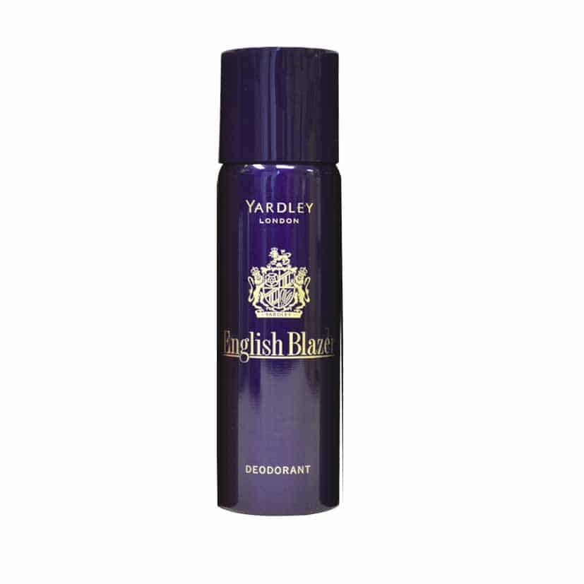 Yardley English Blazer Blue Deodorant Spray for Men 125ml – Fresh Long-Lasting Scent