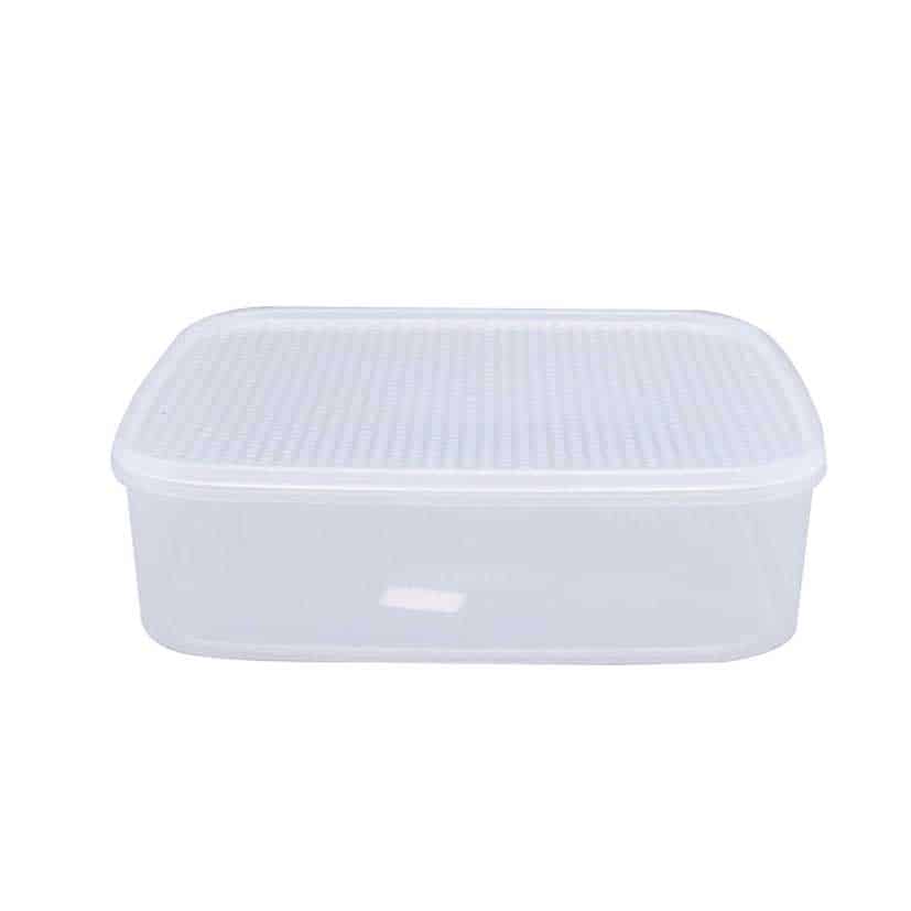 Slim Square Storage Container – Airtight Kitchen & Pantry Organizer