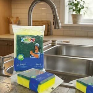 Non-Scratch Kitchen Sponge