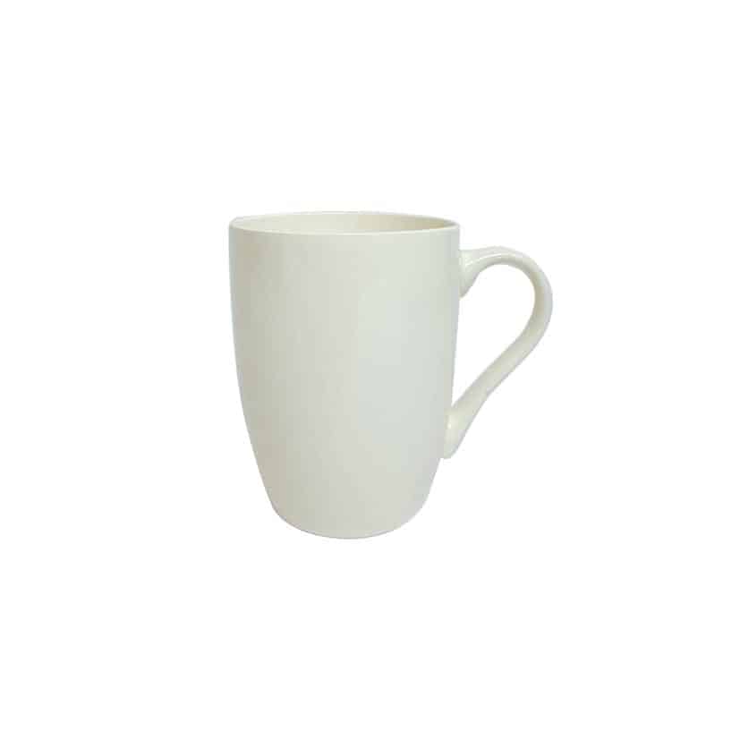 White Coffee Mug – Durable Ceramic Cup for Hot Beverages