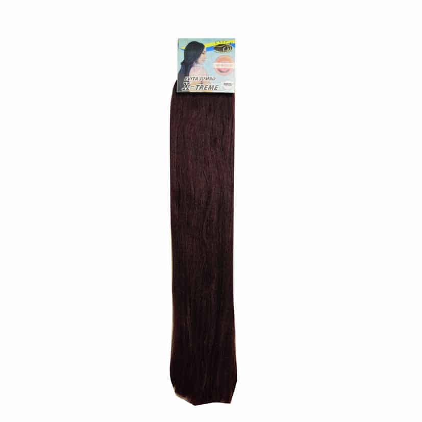 Evita Jumbo Xtreme Hair Extensions – #Purple/Black