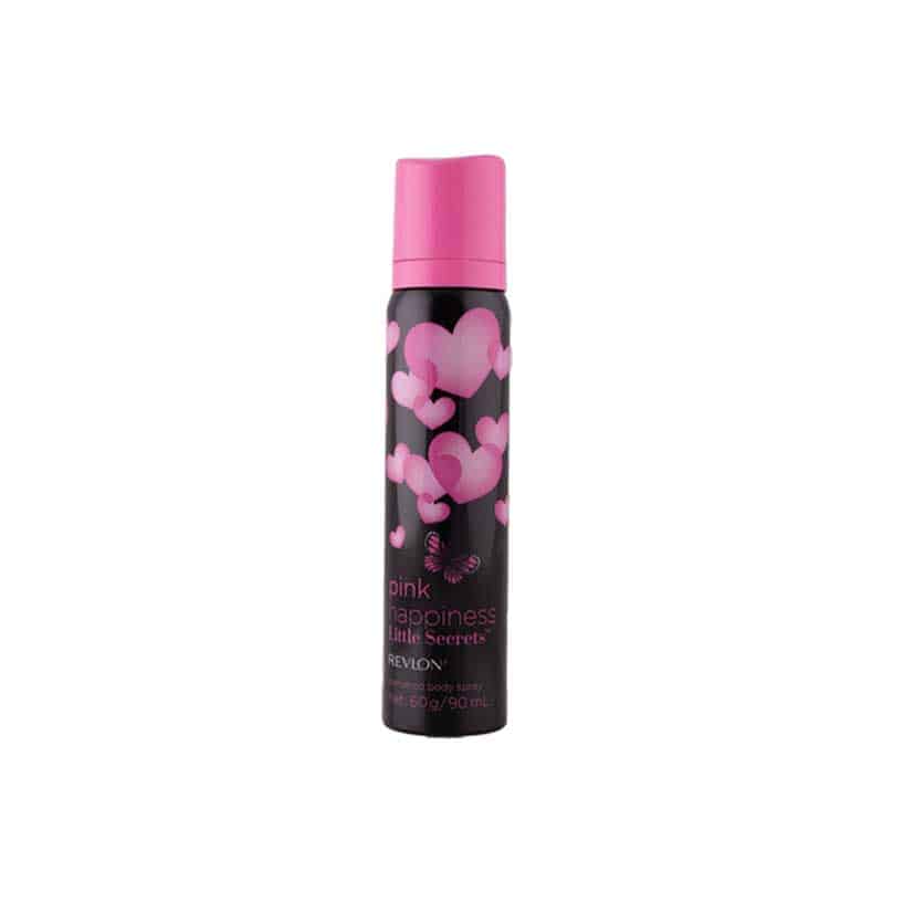 REVLON PINK HAPPINESS LITTLE SECRETS BODY SPRAY 90ML
