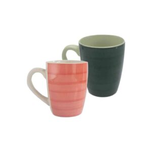 Hand-Painted Ceramic Mug – Unique Artistic Coffee Cup