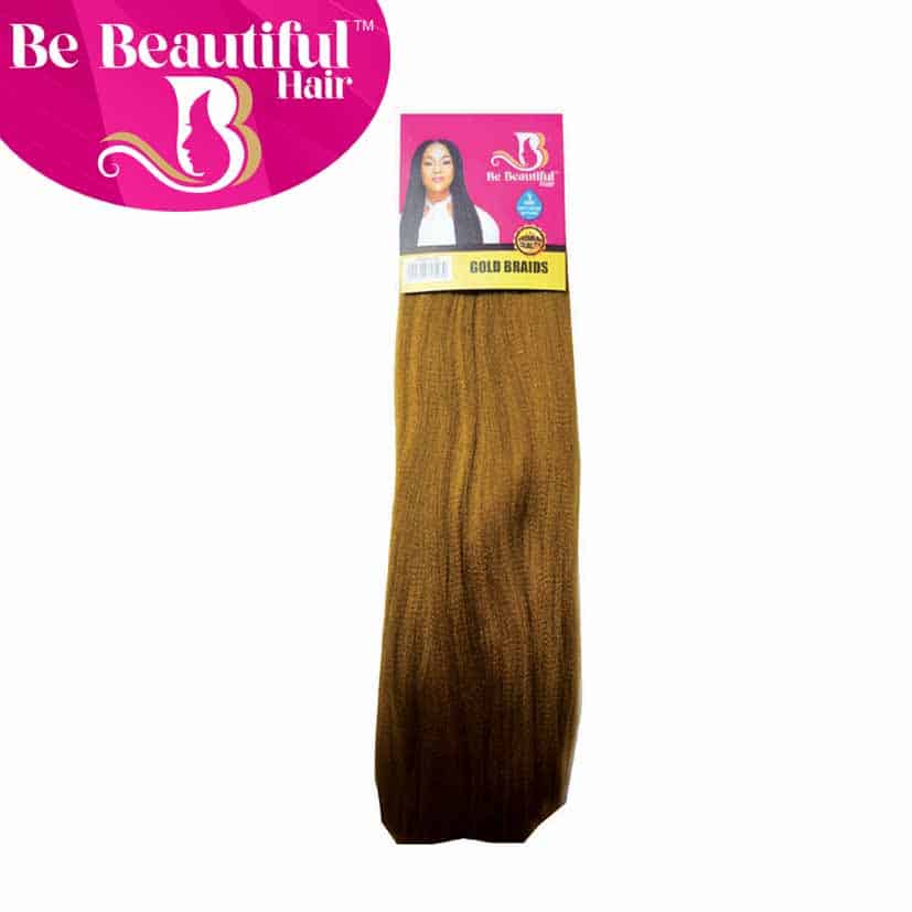 Be Beautiful Gold Braid Extensions